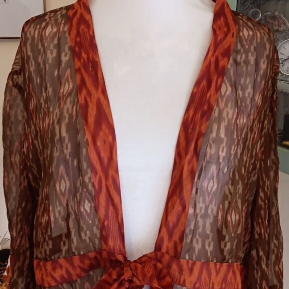 Coldwater Creek Silk Top - Picture 2 of 12